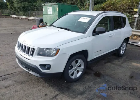 2017 Jeep Compass Sport Fwd из США, поврежденный, VIN 1C4NJCBA0HD123487